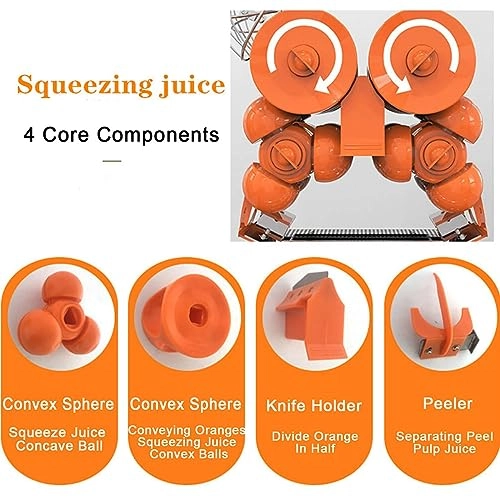 Commercial Orange Juicer Machine - 120W