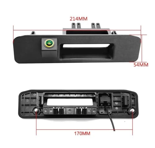 Car Trunk Handle Intelligent Trajectory Tracks Rear View Parking Camera