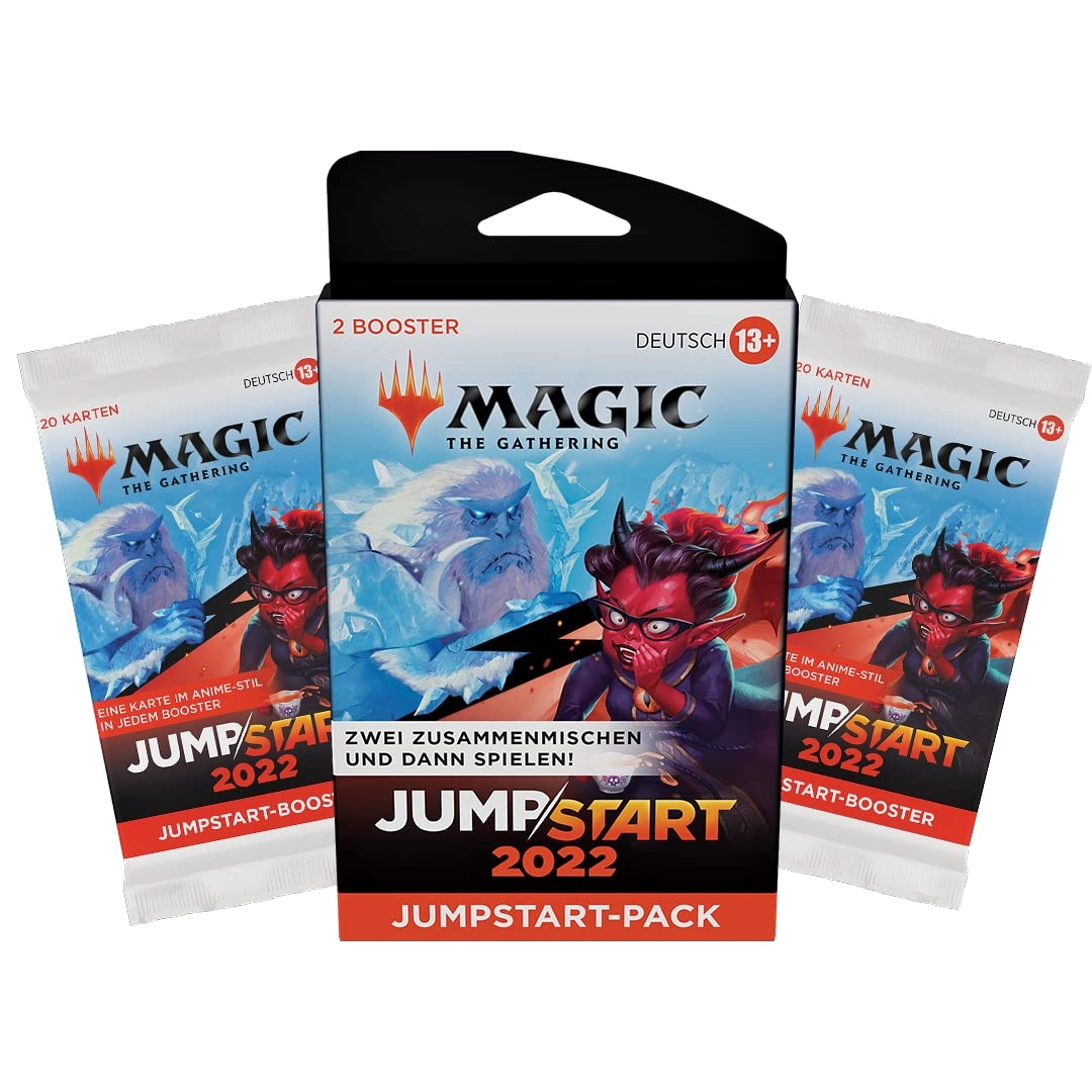 Wizards of the Coast Jumpstart 2022 Booster - German 2pcs