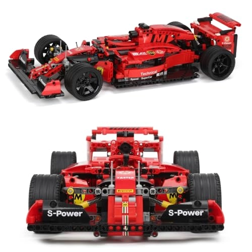 1:14 MOC Sports Vehicle Model Kit - 1200pcs