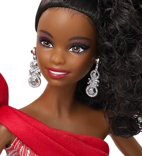 Barbie 2019 Holiday - Brunette Curly Ponytail Ages 6+