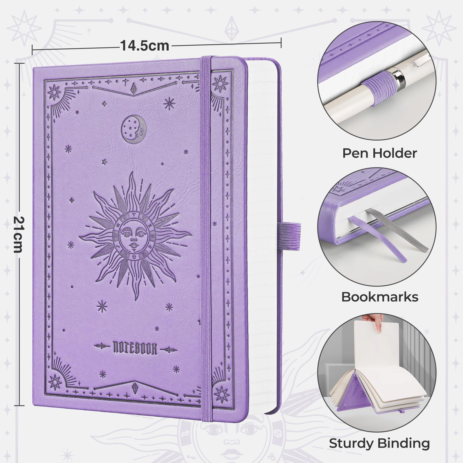 Blank Notebook Journal A5 Hardcover - Blank 320 Pages