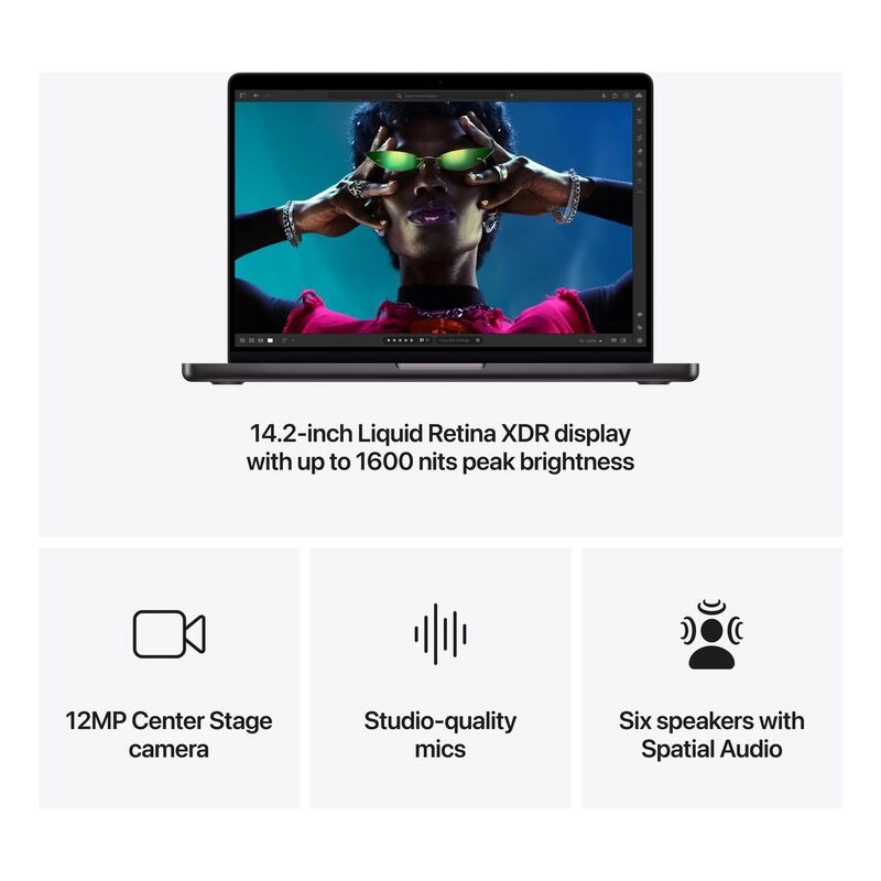 MacBook Pro 2024 - 14'' M4 16 gigabyte 512 gigabyte