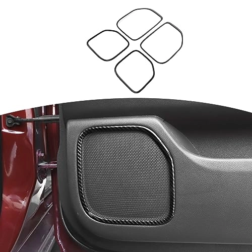 RT-TCZ Door Speaker Frame Trim Cover - Chevy Silverado GMC Sierra 2014-2018