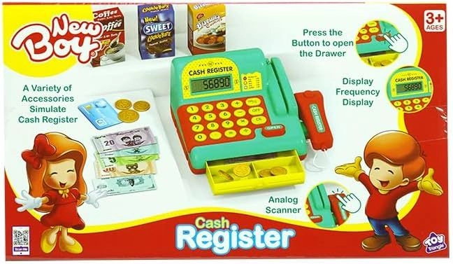 Cash Register - 3 +