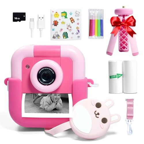 Kid's Instant Print Camera - 16GB 1080P