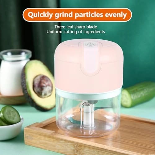 Electric Food Chopper - 250ml USB Charging