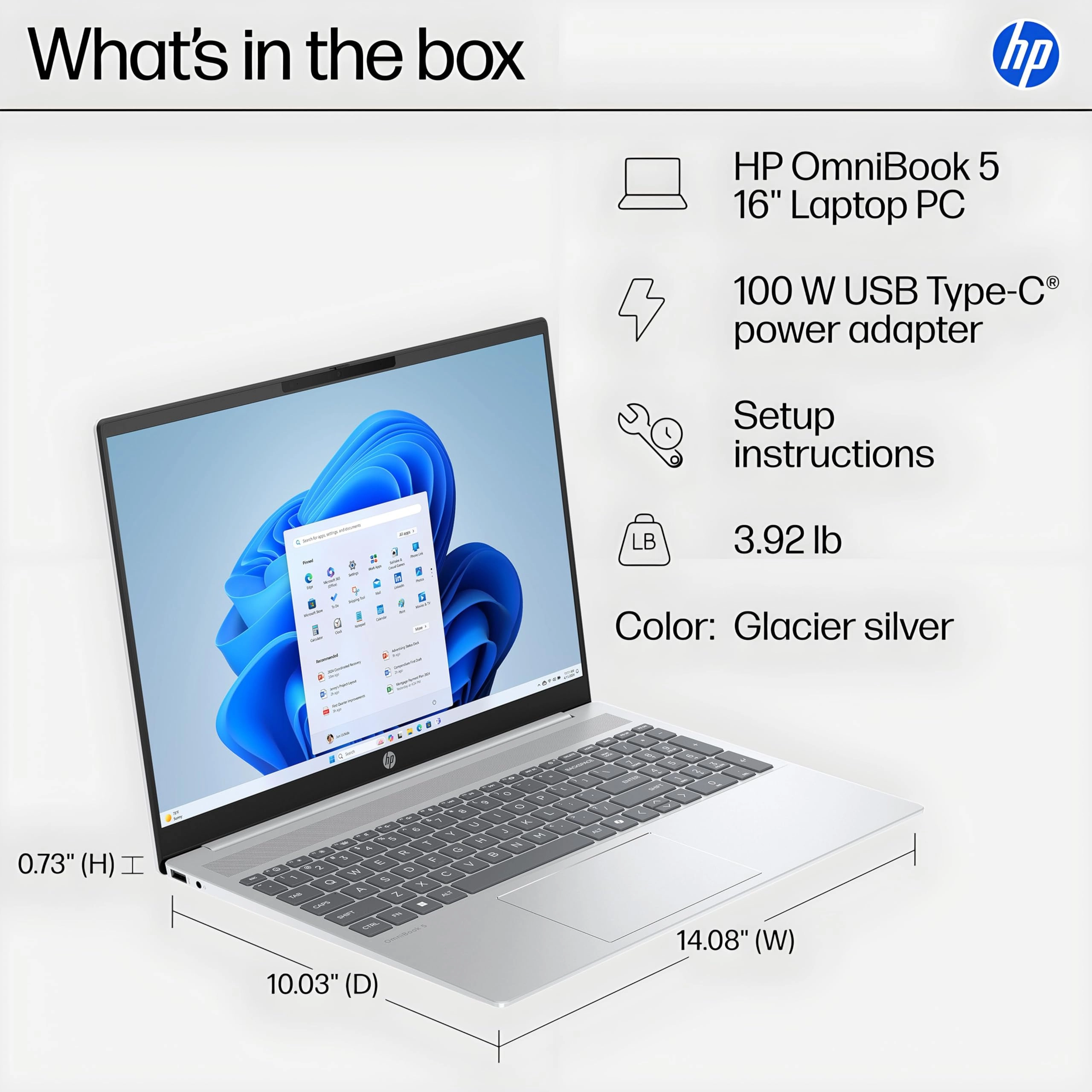 OmniBook 5 - 16'' 1TB 32GB Core i9