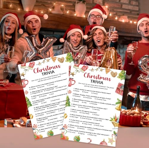 Christmas Trivia Game - 15 years and up Adult