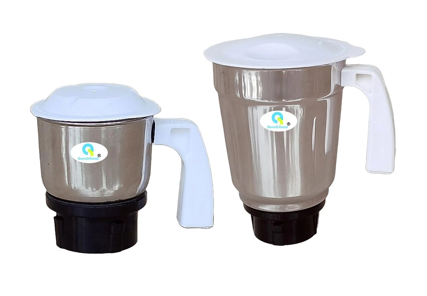 QemiQ Retail Big Jar - 1800ml + Chutney Jar - 400ml