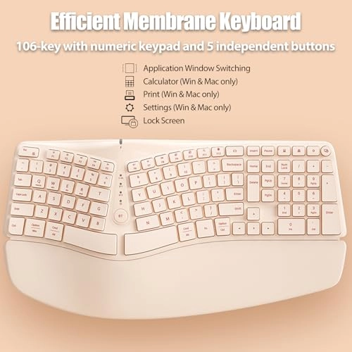 Split Ergonomic Keyboard - Wired/Wireless