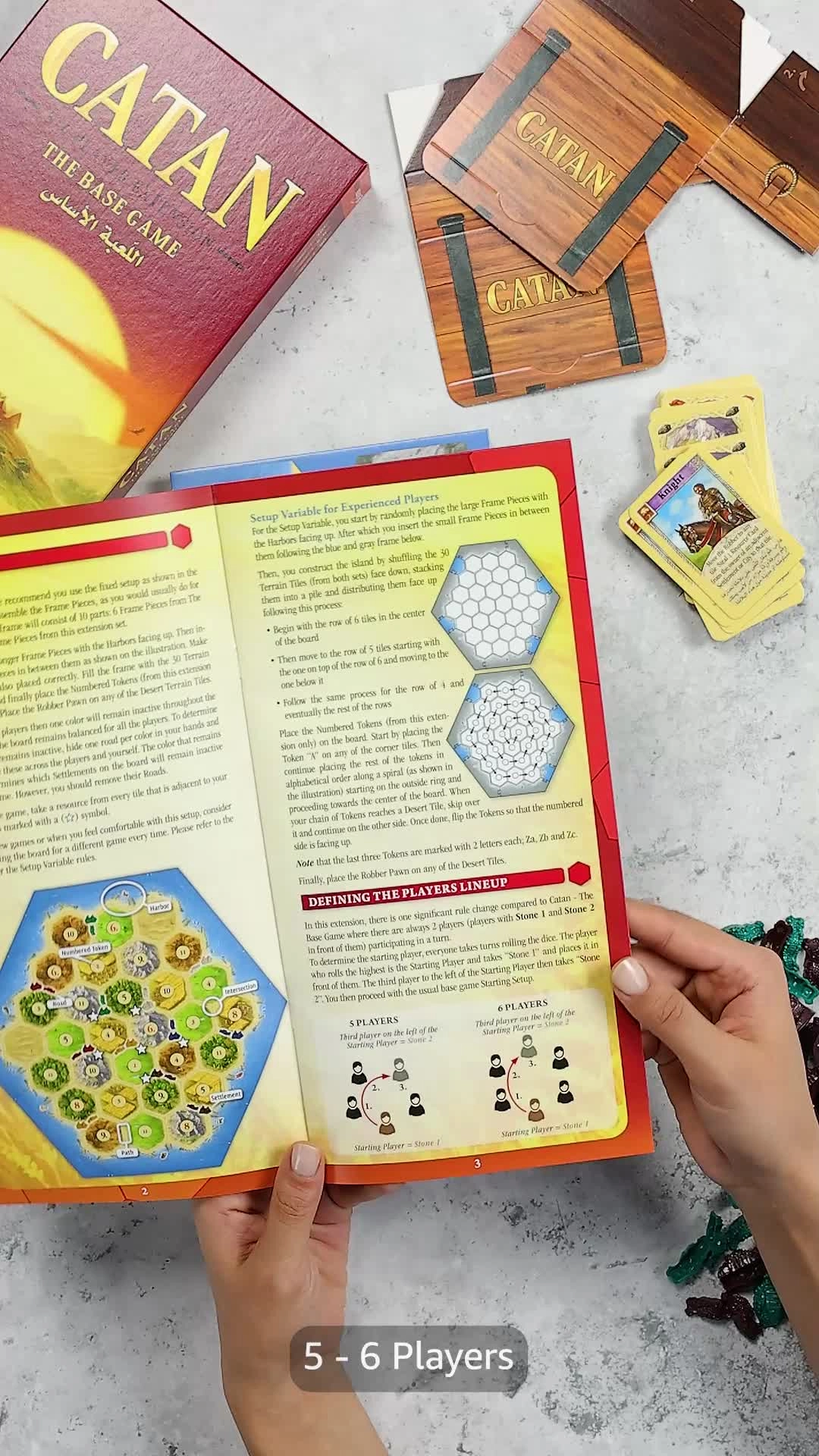 Catan: Extension 5-6 Players (Arabic)