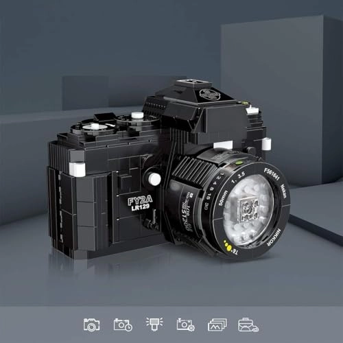 SLR Camera Building Blocks Kit - 627 pcs