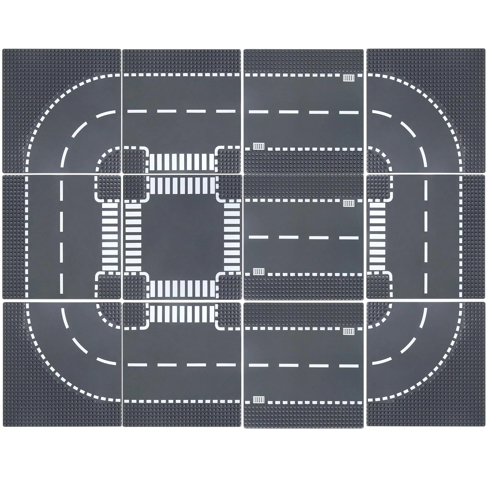 HUIZDQ Road Base Plates - Plastic 12