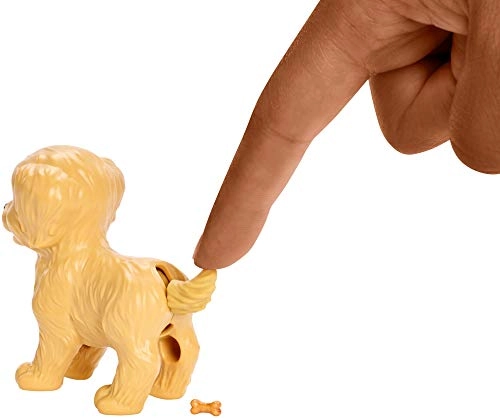 FXH09 - Brown Doll 4 Dogs Ages 3+
