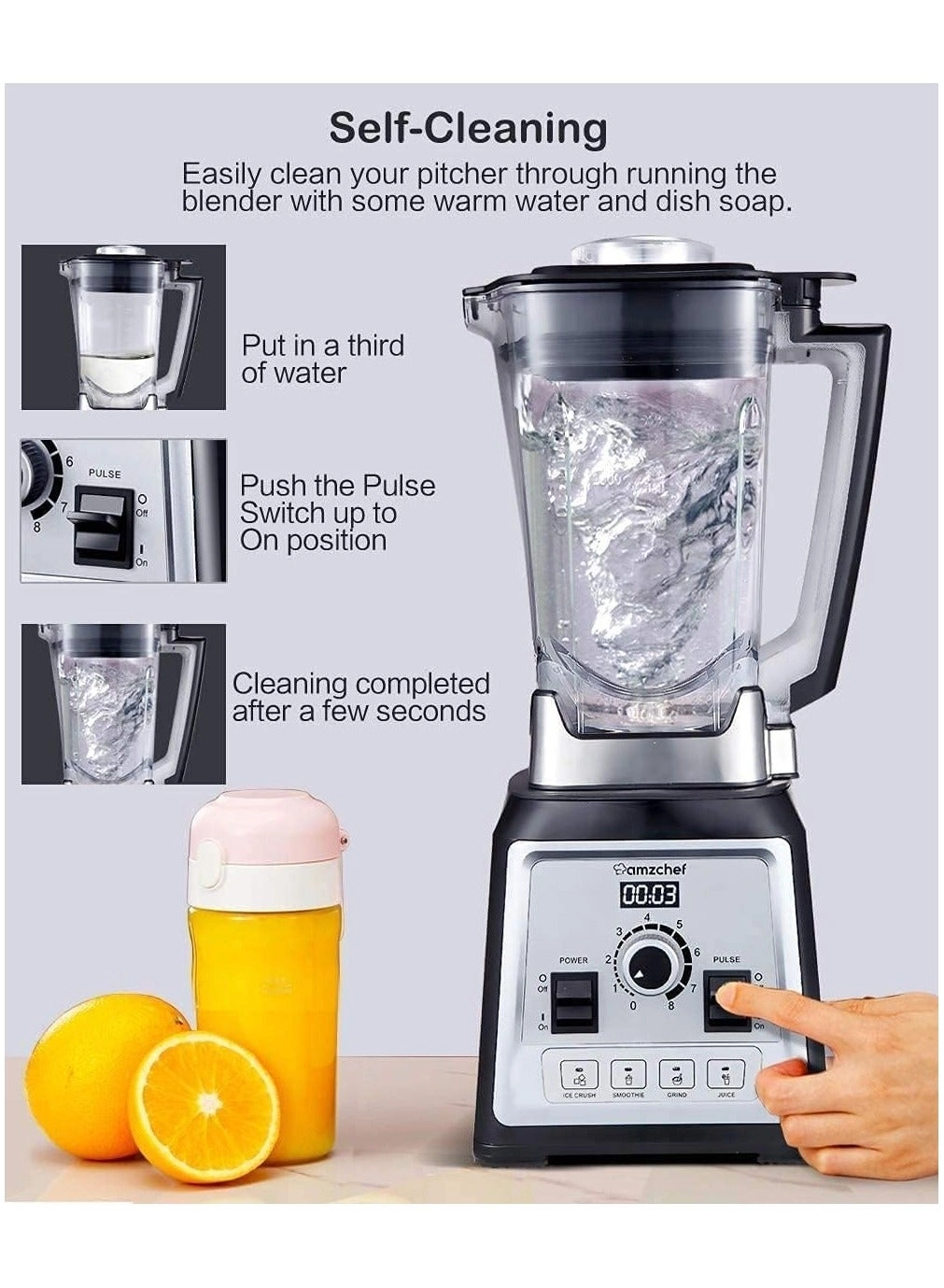 Professional Blender - 2000W