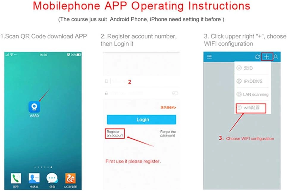 Light Bulb Security Camera 1080P
