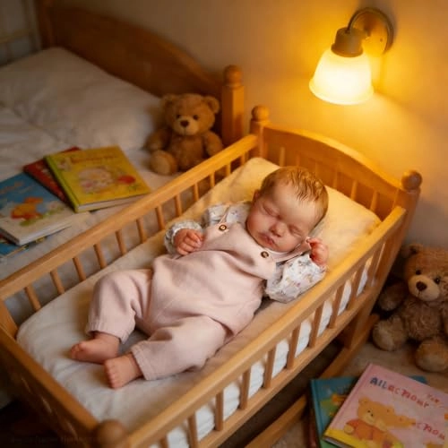 Loulou Reborn Baby Doll - 20 inch Full Body Vinyl Girl Ages 3+