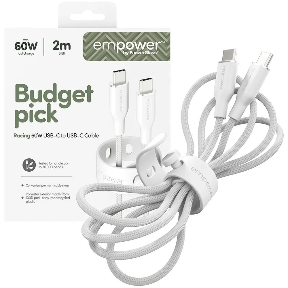 Empower Cable 60W USB-C to USB-C 2.5m