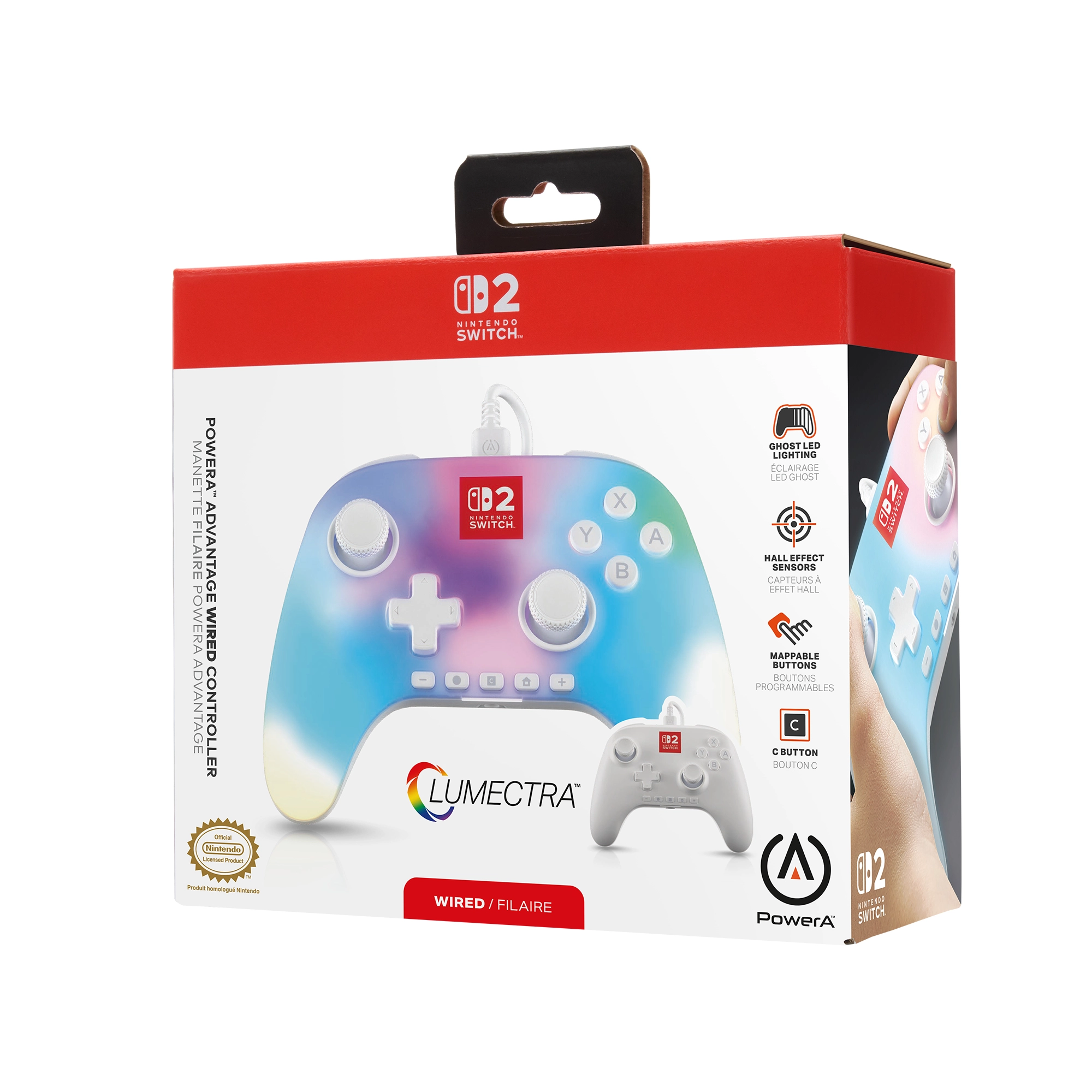 Advantage Lemectra - White Nintendo Switch 2