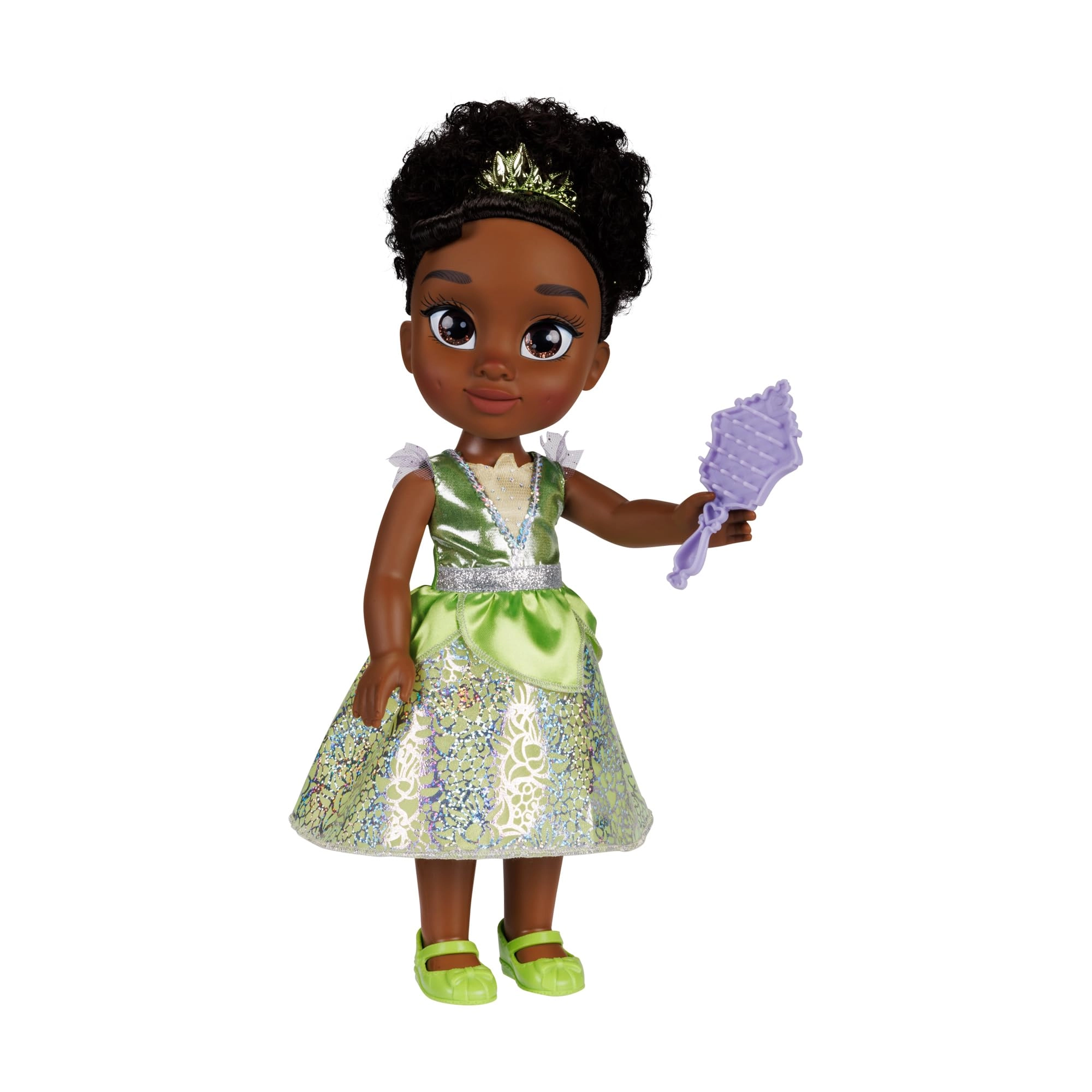 Tiana Doll - 14\" Tall Removable Outfit Tiara Ages 3+