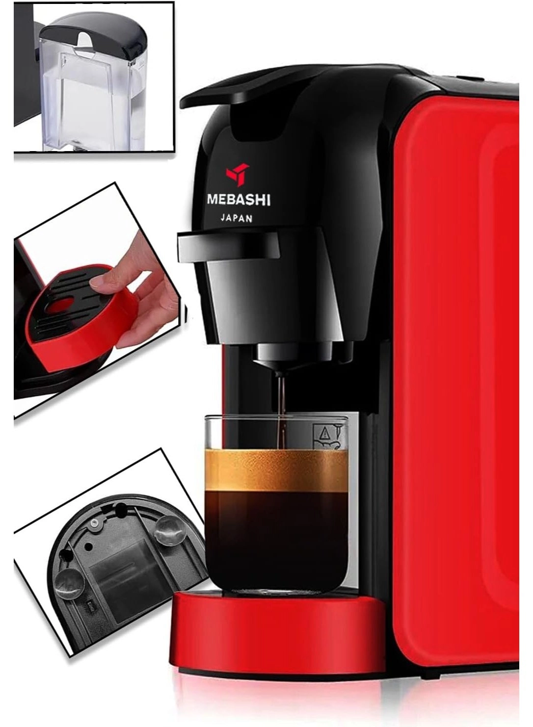 3-in-1 Multi Capsule Coffee Machine CEM301