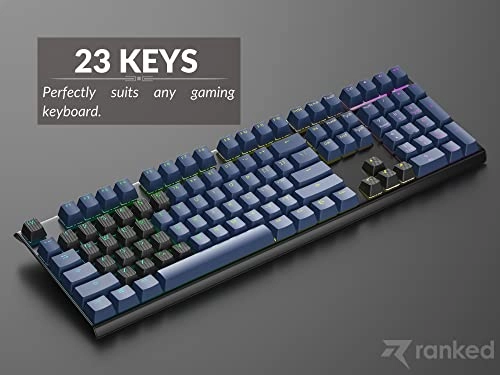 Rubber Keycap Set - OEM Profile Pistachio 23 Keys