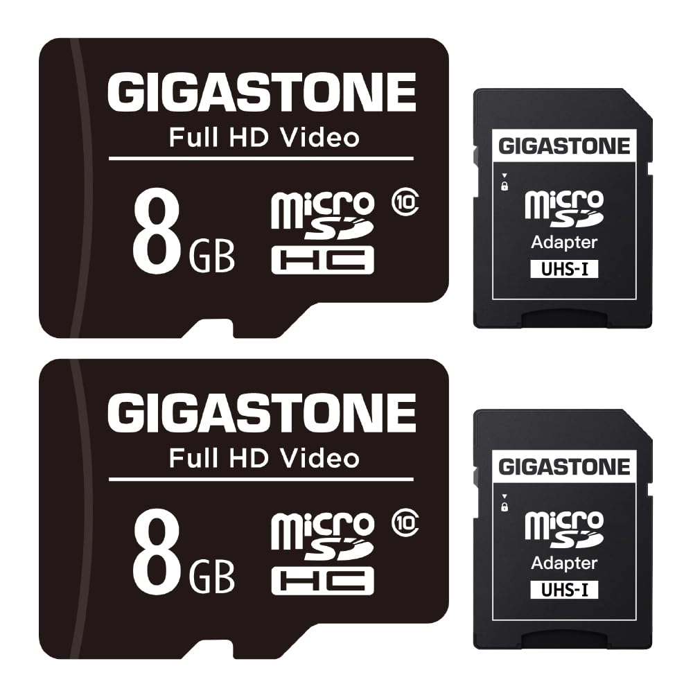 Micro SD Card - 8GB Pack