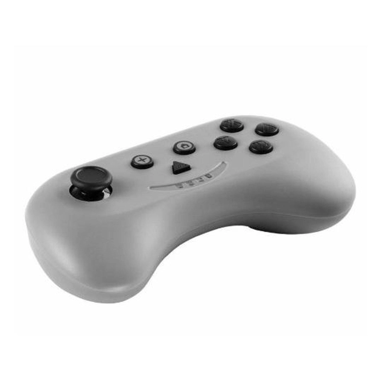 Nintendo Switch & Switch Lite PlayCon Controller Black/Grey - Wireless Bluetooth, Micromotor Vibration