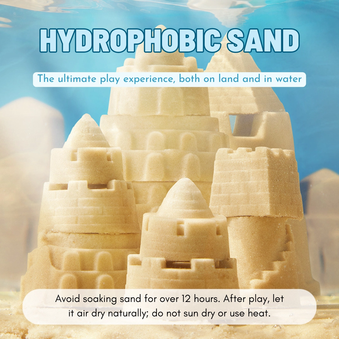 Magical Sand Play Set - 23 Plastic Molds 3+