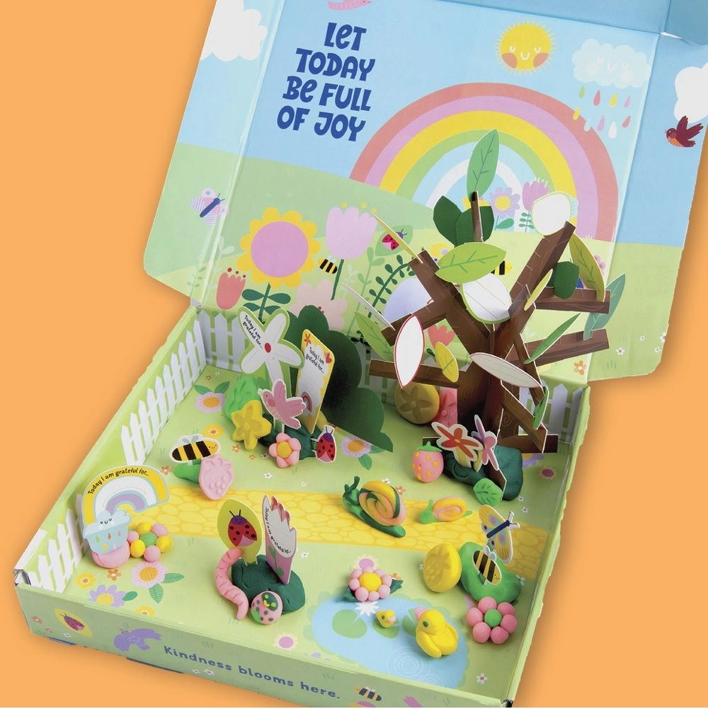 Mindful Me DIY Dough Garden Sensory Craft Kit - 6+ Multi Colour