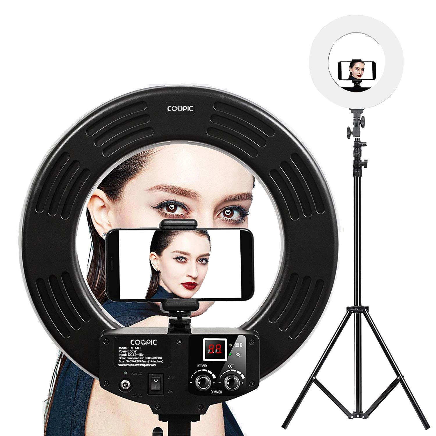 Coopic RL-14D - 14 inches 3200K-5600K 36W