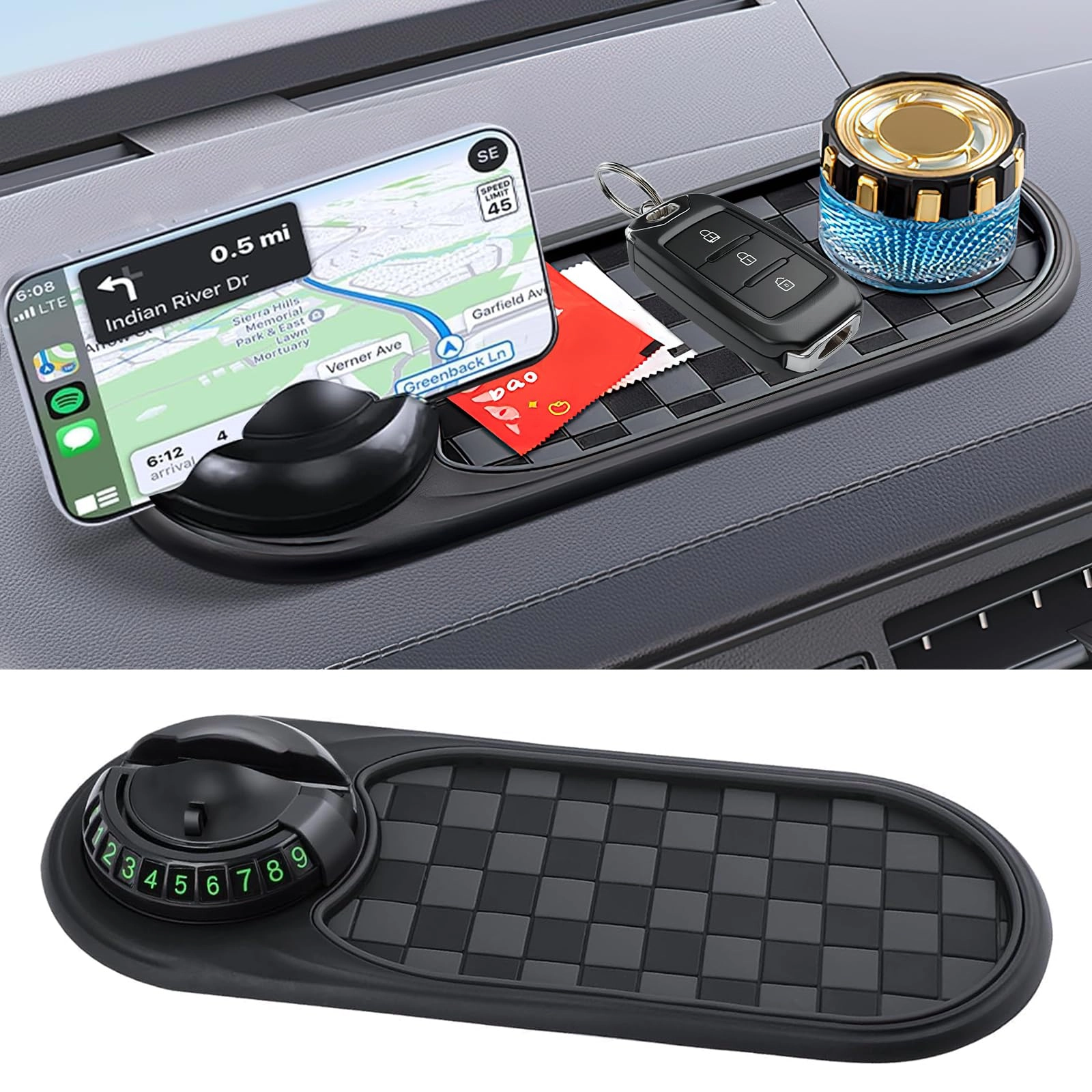 QIAOFANGDA Multifunction Car Anti-slip Mat