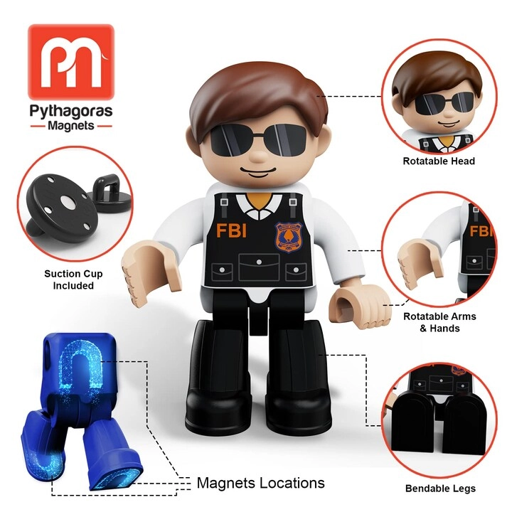 Magnetic Figures - 4 pieces