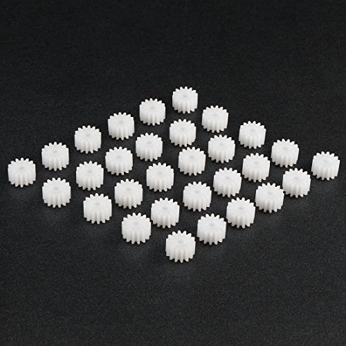 142A Plastic Worm Gear - 14 Teeth 0.5 module