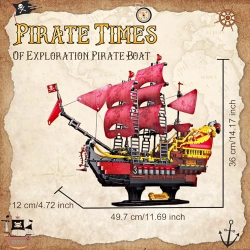 Pirate Ship (6748) - Lights