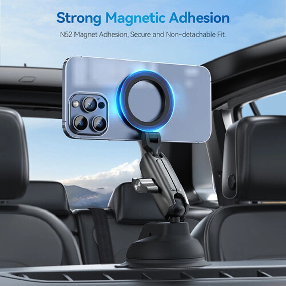 P3-SUS-02 - MagSafe Compatible 360° Adjustable