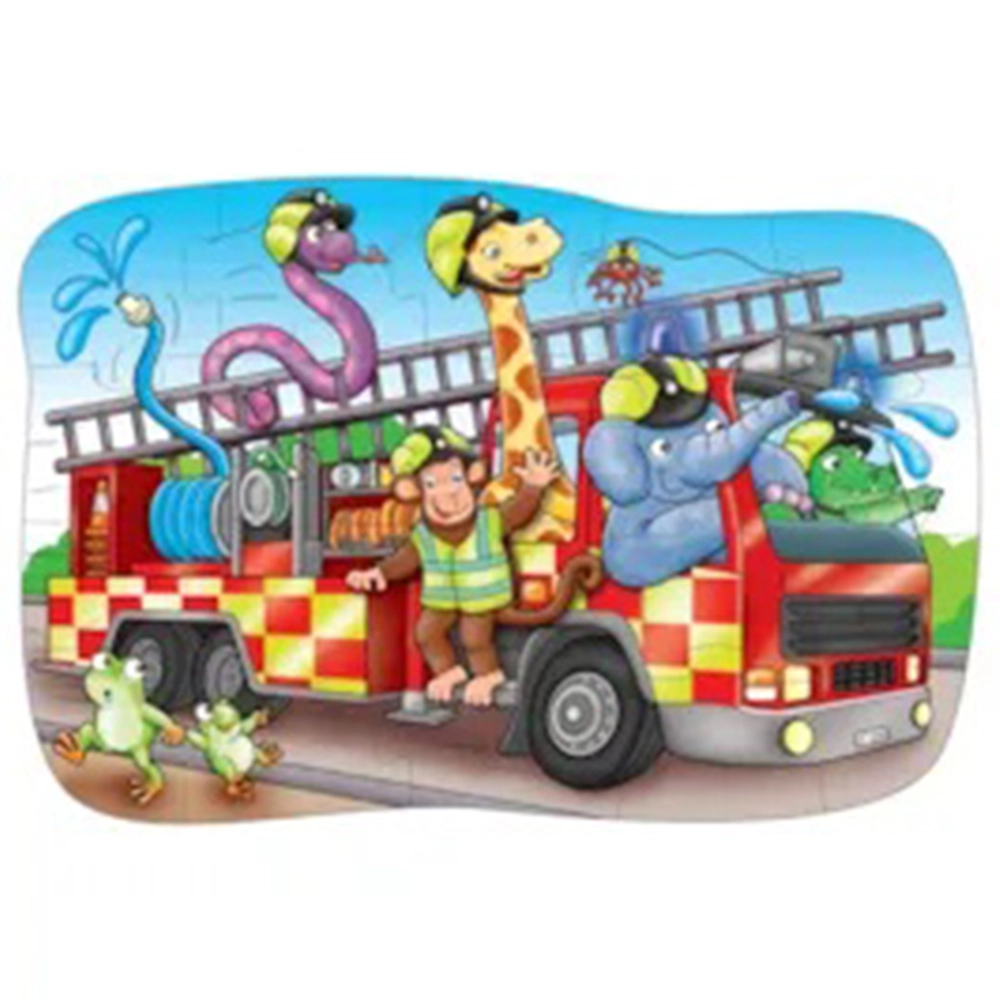 Big Fire Engine Jigsaw Puzzle - 2-5 years 20 pieces