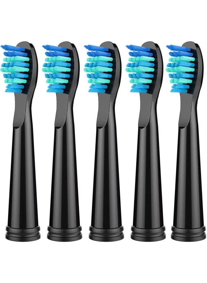 KOPBTBOY Replacement Brush Heads - 5 x black