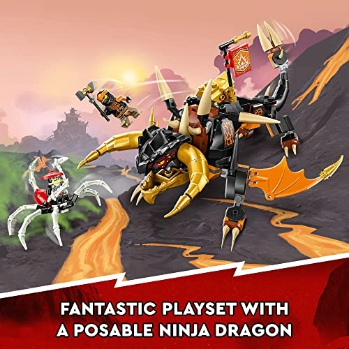 NINJAGO Cole’s Earth Dragon EVO