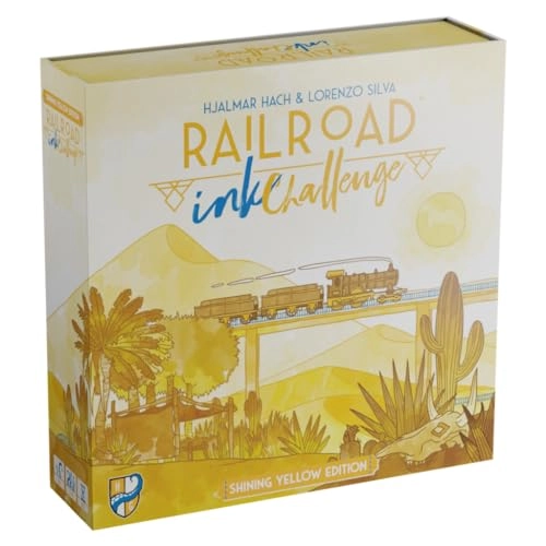 Railroad Ink Challenge: Shining Yellow Edition