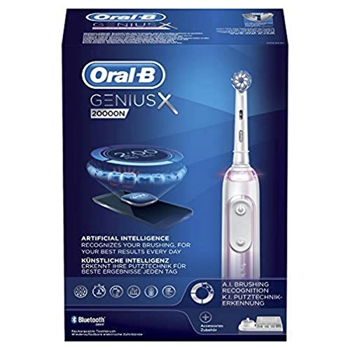 Genius X - Rechargeable Electric Toothbrush Pink 6 Modes