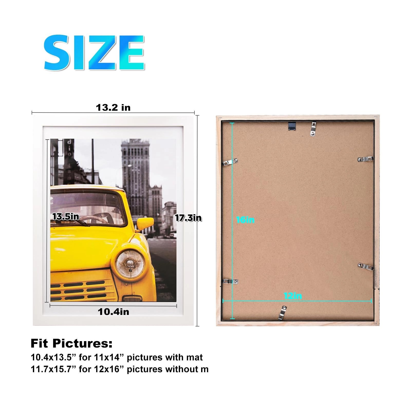 Solid Wood Frames - 29.7 X 42 cm