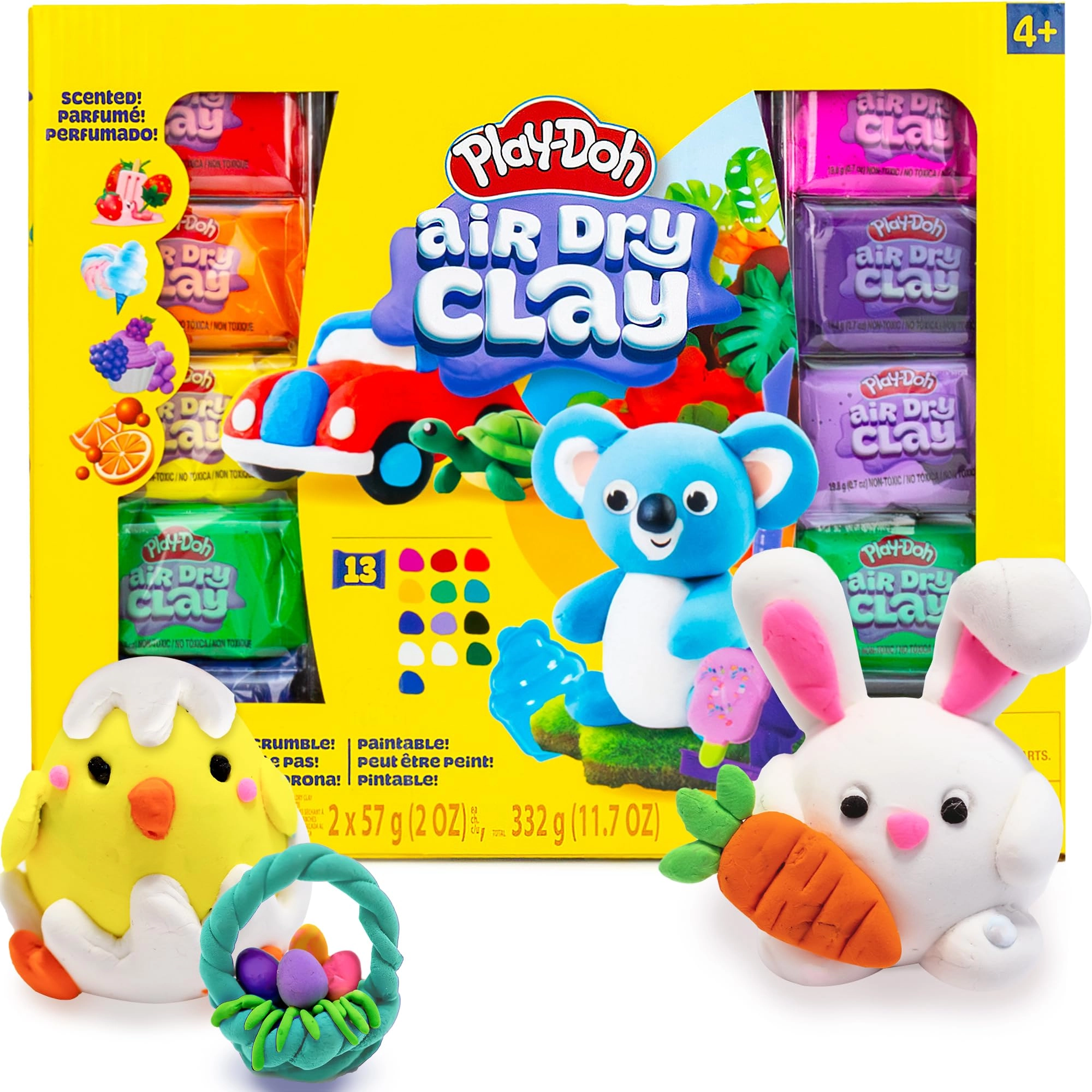 Play-Doh Air-Dry Clay - Plastic 13 pcs.