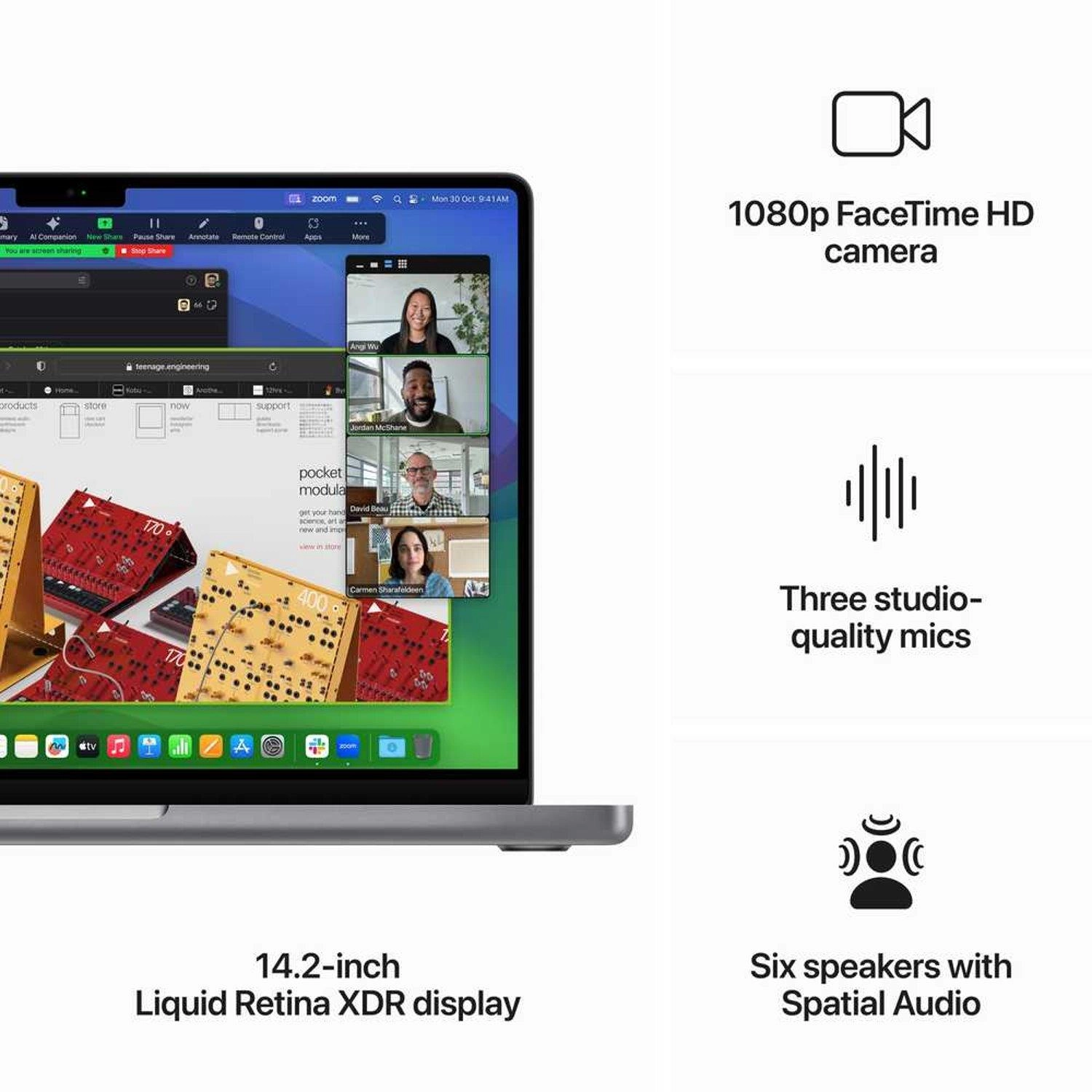 MacBook Pro - 14 inch 512 GB 8 GB M3 chip with 8‑core CPU, 10‑core GPU