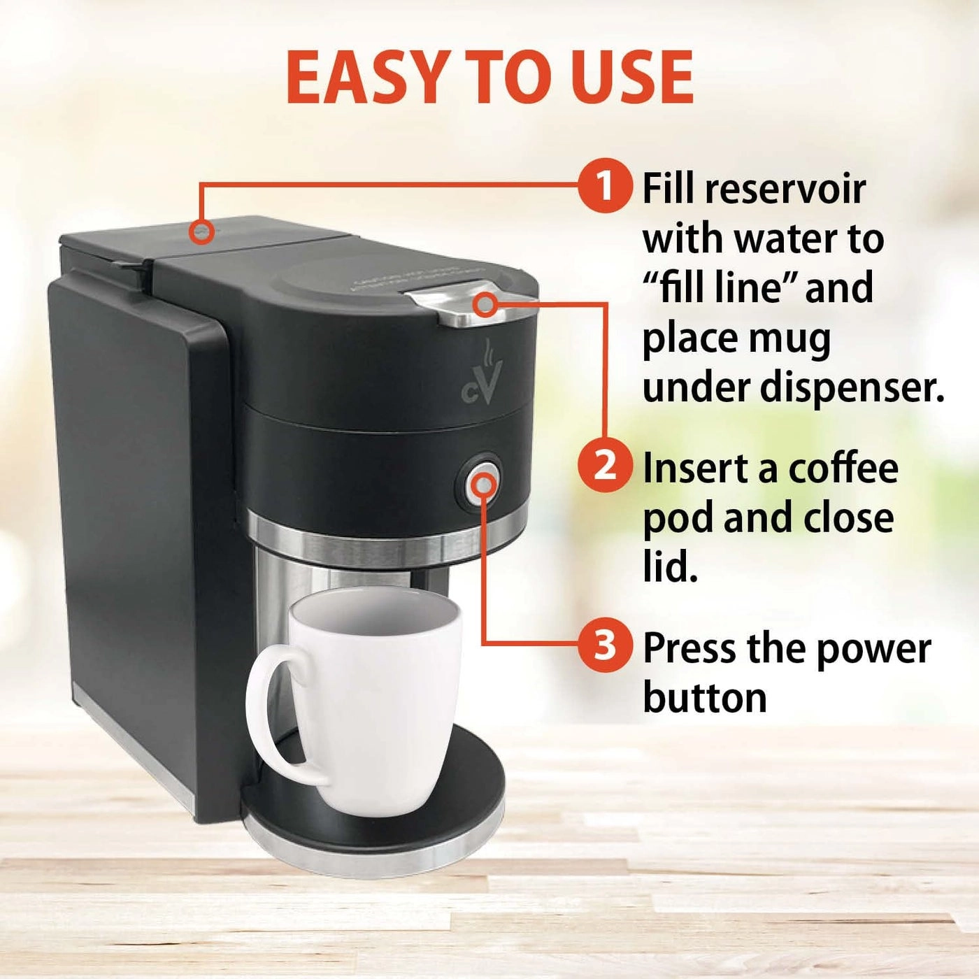 Barista - K-Cup Compatible Compact