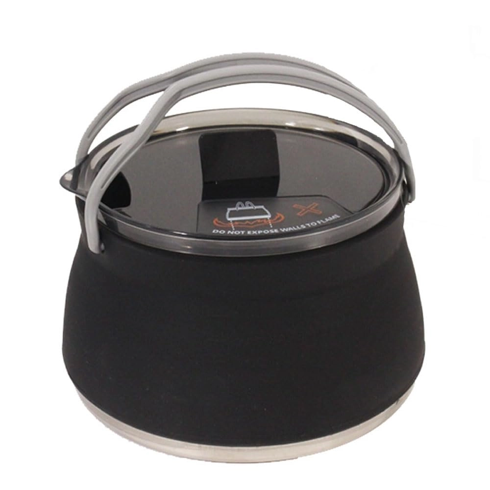 Folding Silicone Kettle - 1 Liter
