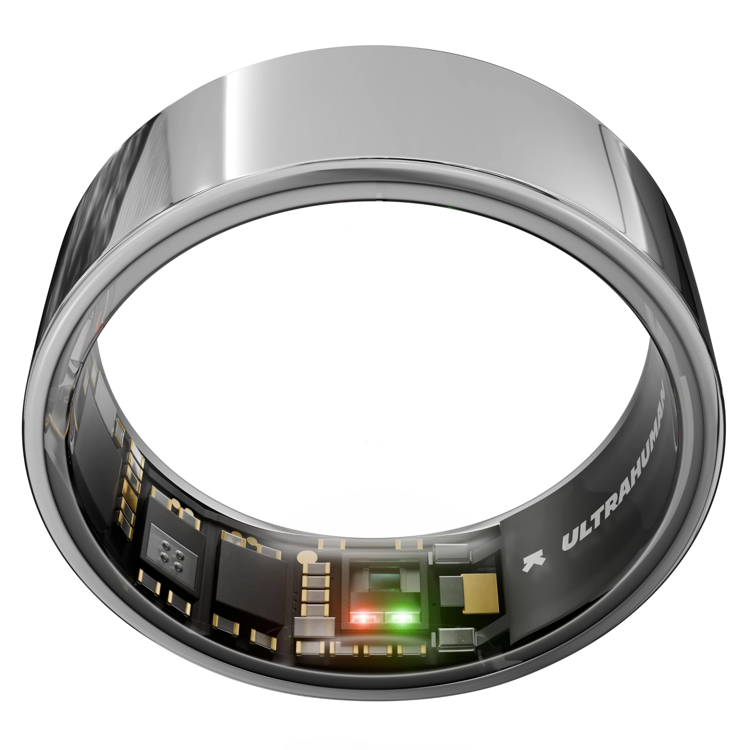 Ultrahuman Healthcare PVT LTD Ring AIR - Size 9 Space Silver