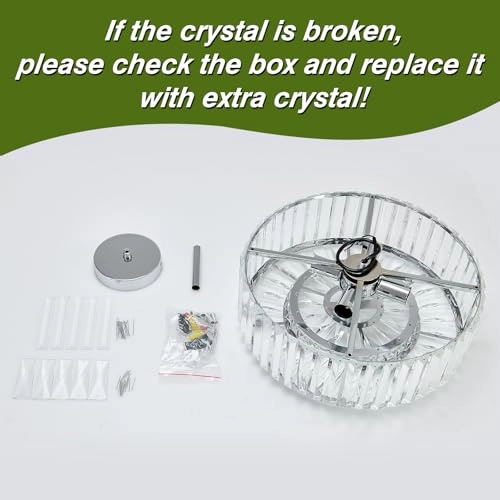 Crystal Chandelier - Dimmable