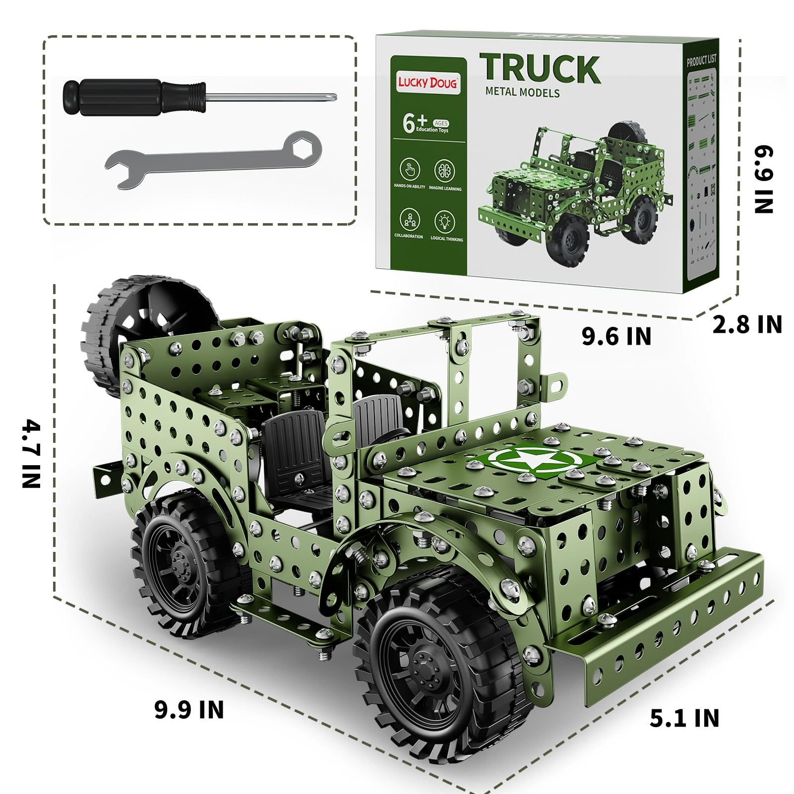 Model Truck Set - Transportation